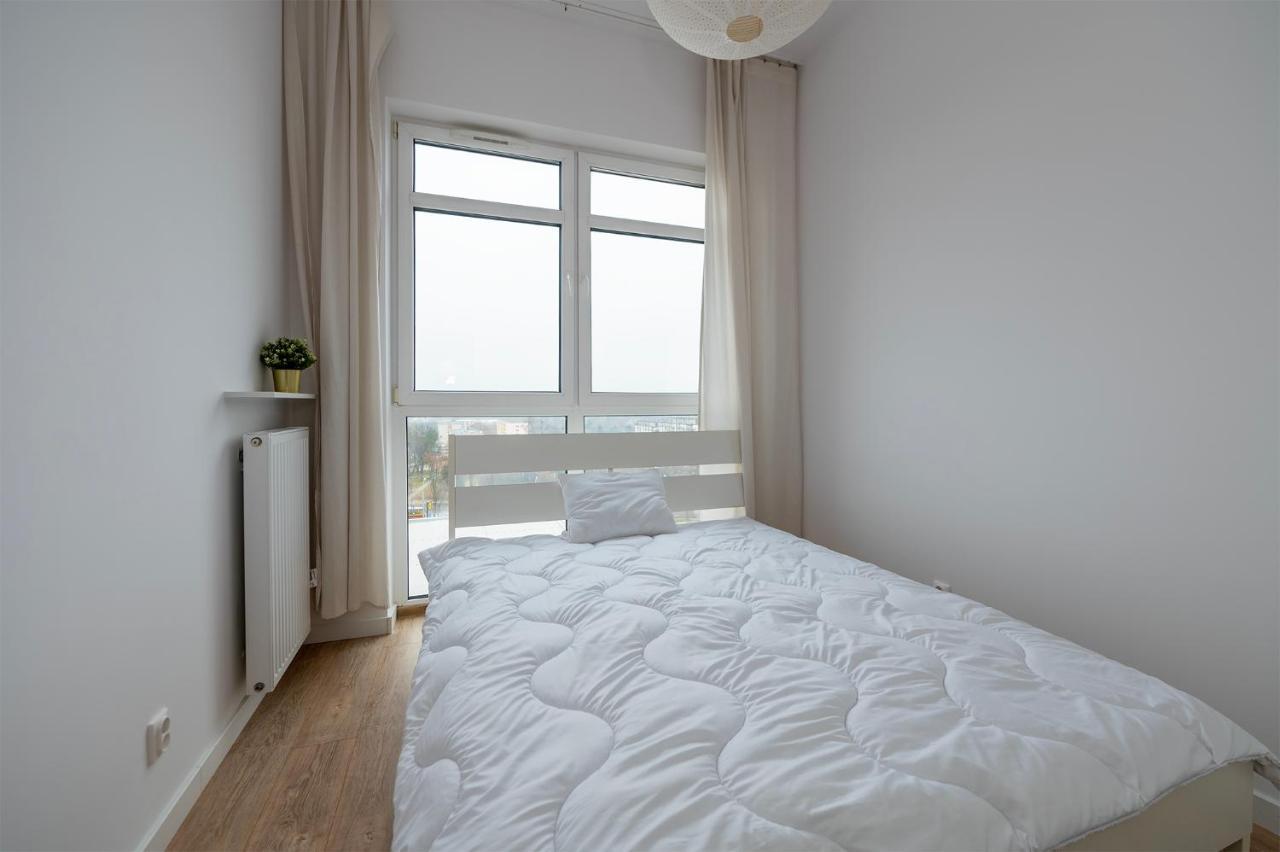 Appartamento Penthouse With A View Of Lodz & Free Parking Esterno foto